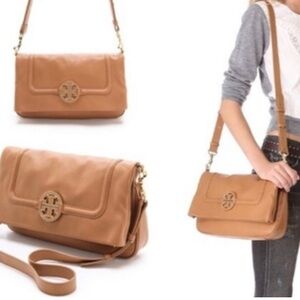 Tory Burch Amanda Fold-Over Crossbody Bag